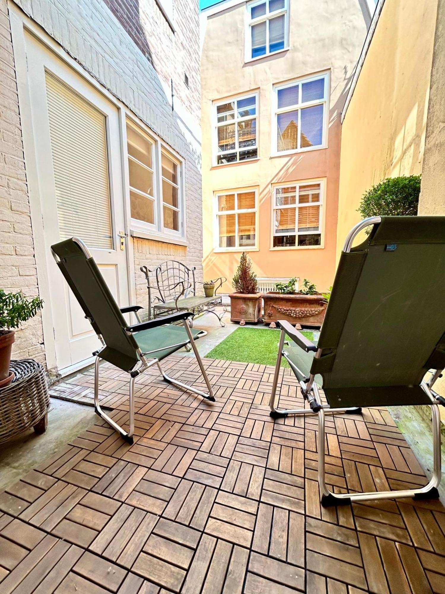 Leiden City Centre Canal View Or Terrace View Apartments Luaran gambar